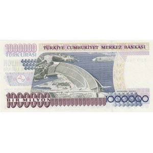 Turkey, 1.000.000 Lira, 1996, UNC, p209a, K90
