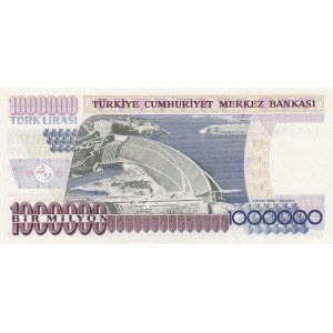 Turkey, 1.000.000 Lira, 1996, UNC, p209a