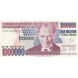 Turkey, 1.000.000 Lira, 2002, UNC, p209a