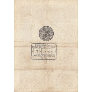 Turkey, Ottoman Empire, 10 Kurush, 1876, XF (-), p42, GALİB