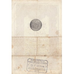 Turkey, Ottoman Empire, 10 Kurush, 1876, XF, p42, GALİB