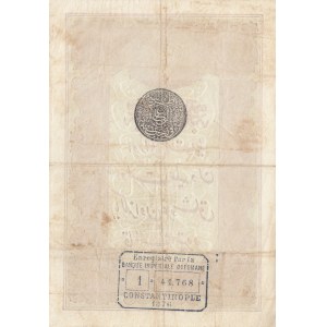 Turkey, Ottoman Empire, 10 Kurush, 1876, VF (+), p42, GALİB