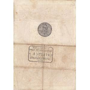 Turkey, Ottoman Empire, 20 Kurush, 1876, XF (-), p43, GALİB