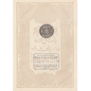 Turkey, Ottoman Empire, 10 Kurush, 1877, UNC, p48c, KANİ