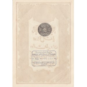 Turkey, Ottoman Empire, 10 Kurush, 1877, UNC, p48c, KANİ