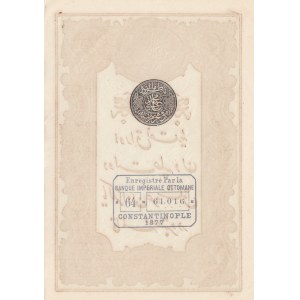 Turkey, Ottoman Empire, 10 Kurush, 1877, UNC, p48c, KANİ