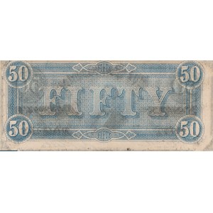 United State Of America, 50 Dollars, 1864, AUNC (-), Pg753