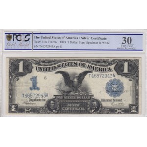 United States Of America, 1 Dollar, 1899, VF, p338c
