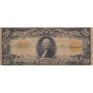 United States Of America, 20 Dollars, 1922, FINE, p275