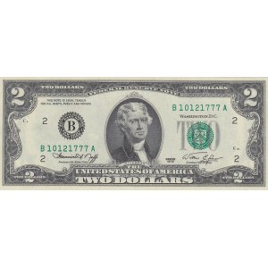 Unıted States Of America, 2 Dollars, 1976, UNC, p461