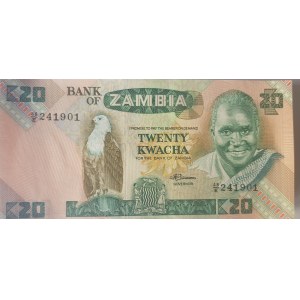 Zambia, 10 Kwacha, 1986-1988, UNC, p26e, BUNDLE