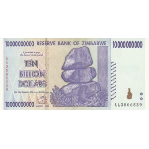 Zimbabwe, 10.000.000.000 Dollars, 2008, UNC, p85