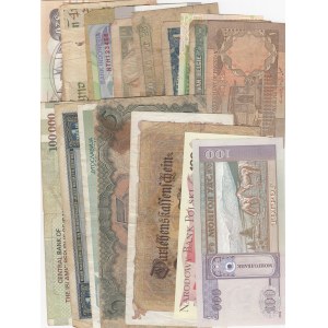 Total 20 banknotes, POOR / UNC,