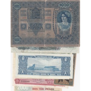 Mix Lot, 10 banknotes, FINE / AUNC