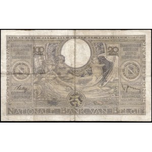Belgium. 100 Francs 11.6.1938