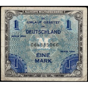 Germany. 1 Mark 1944 Allied Military Currency