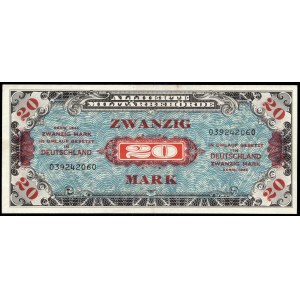 Germany. 20 Marks 1944 Allied Currency