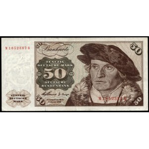 Germany. 50 Marks 1960 Prefix MB