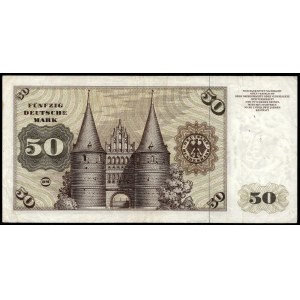 Germany. 50 Marks 1960 Prefix MB