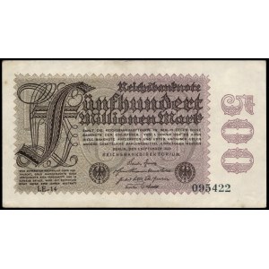 Germany. Berlin 500 Million Mark Low S/N 74
