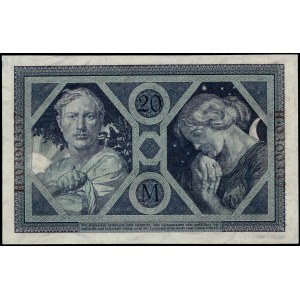 Germany. Imperial Bank 20 Marks 1915