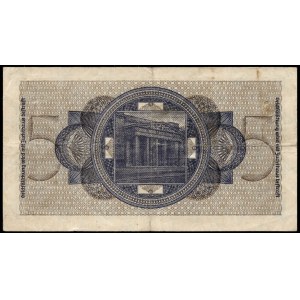 Germany. Third Reich 5 Reichsmark 1940