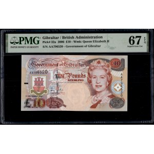 Gibraltar. 10 Pounds 2006