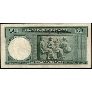 Greece. 50 Drachmai 1939