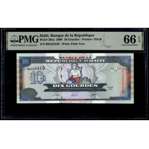 Haiti. 10 Gourdes 2000