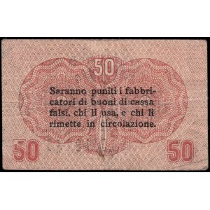 Italy. 50 Centesimi 1918