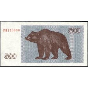Lithuania. 500 Talonas 1992