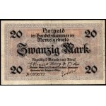 Lithuania. 20 Mark 1922 Memel