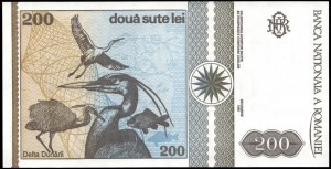 Rumunsko. 200 Lei 1992