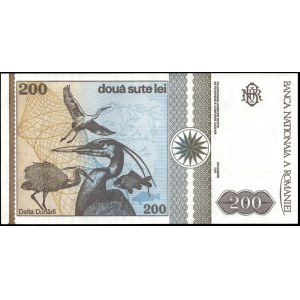 Romania. 200 Lei 1992
