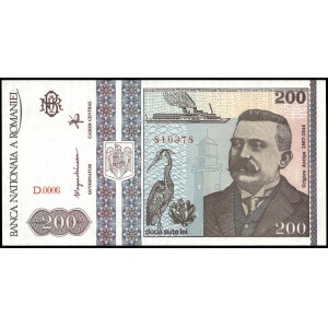Romania. 200 Lei 1992