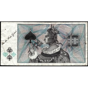 Great Britain. De La Rue Specimen 1980s 10 Test Note