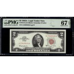 United States of America. 2 Dollars 1963 A Prefix AA