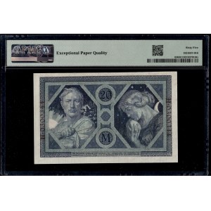 Allemagne. Banque impériale 20 Marks 1915