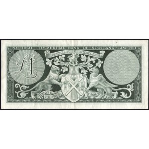 Scotland. Commercial Bank 1 Pound 1963