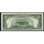 United States of America. 5 Dollars 1934 A Prefix KA North Africa & Sicily Occupation