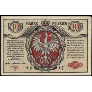 Poland. 1916 10 Marek Prefix A82