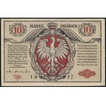Poland. 1916 10 Marek Prefix A85