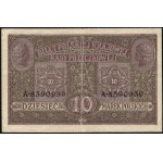 Poland. 1916 10 Marek Prefix A85