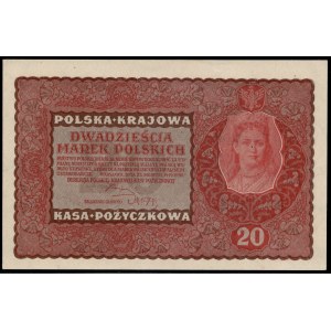 Poland. 1919 20 Marek Prefix II Serja DK