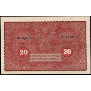 Poland. 1919 20 Marek Prefix II Serja DK