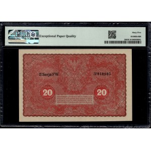 Poland. 1919 20 Marek Prefix II Serja FW