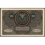 Poland. 1919 500 Marek Prefix I Serja BC
