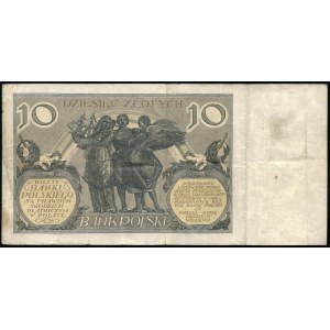 Polonia. 1929 10 Zlotych Prefisso FF