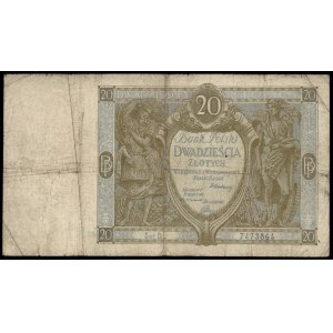 Poland. 1929 20 Zlotych Prefix DI