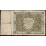 Poland. 1929 20 Zlotych Prefix DI
